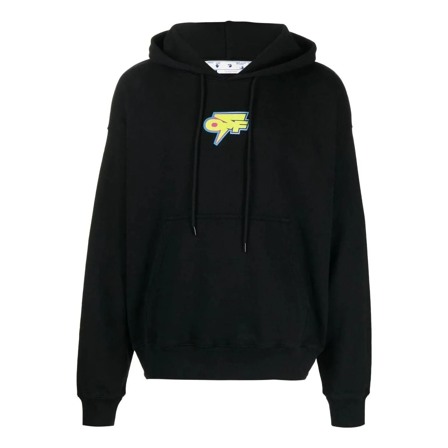 Off-White Thunder Print Skate Hoodie OMBB085F22FLE0044107 - 1