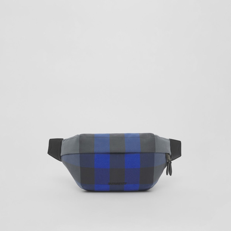 Check Cotton Sonny Bum Bag 1