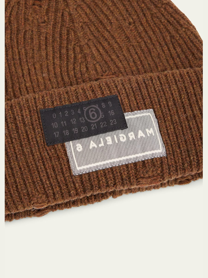 MM6 Maison Margiela Numeric Knit Beanie outlook