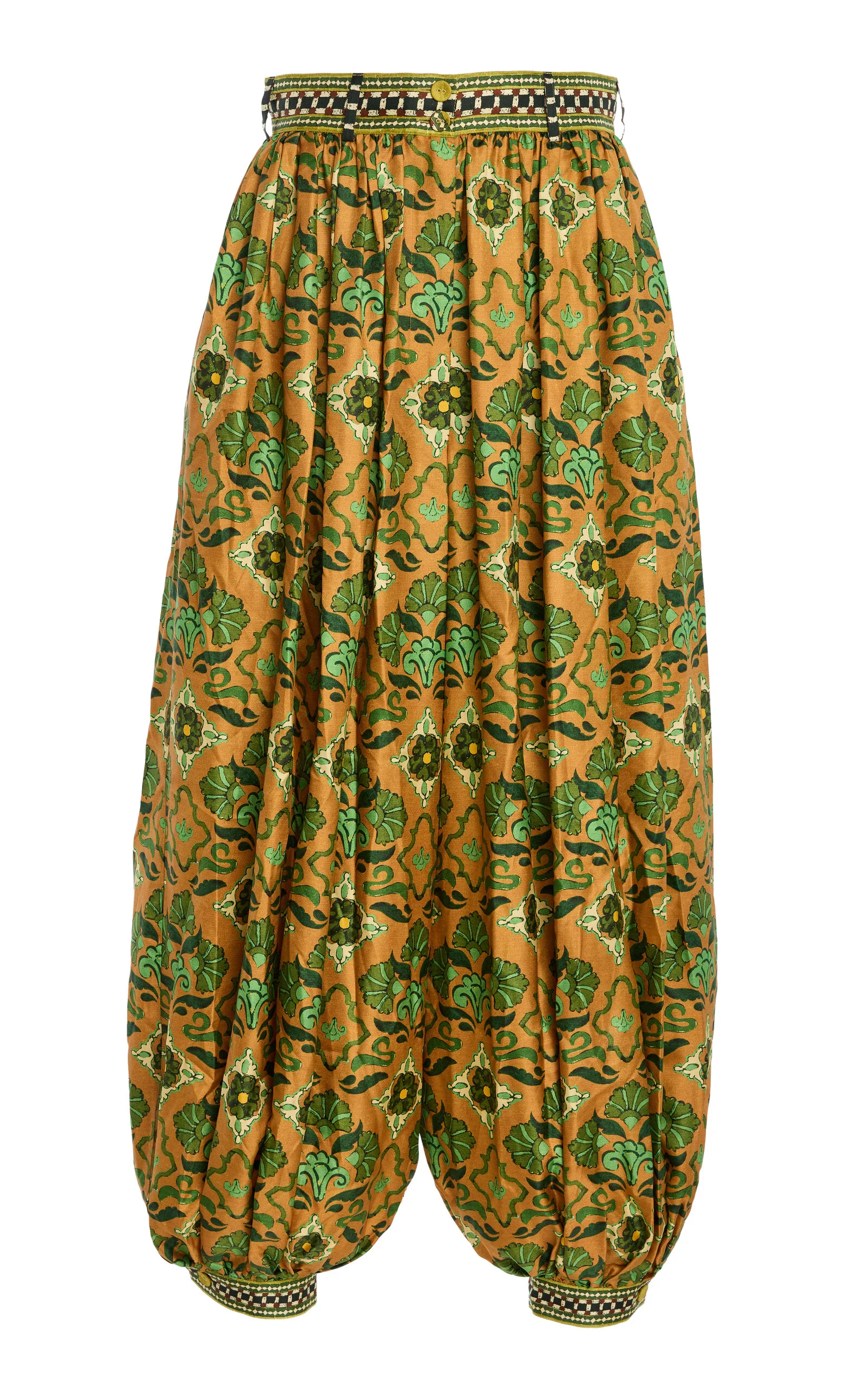 Cece Silk Twill Balloon Pants multi - 1