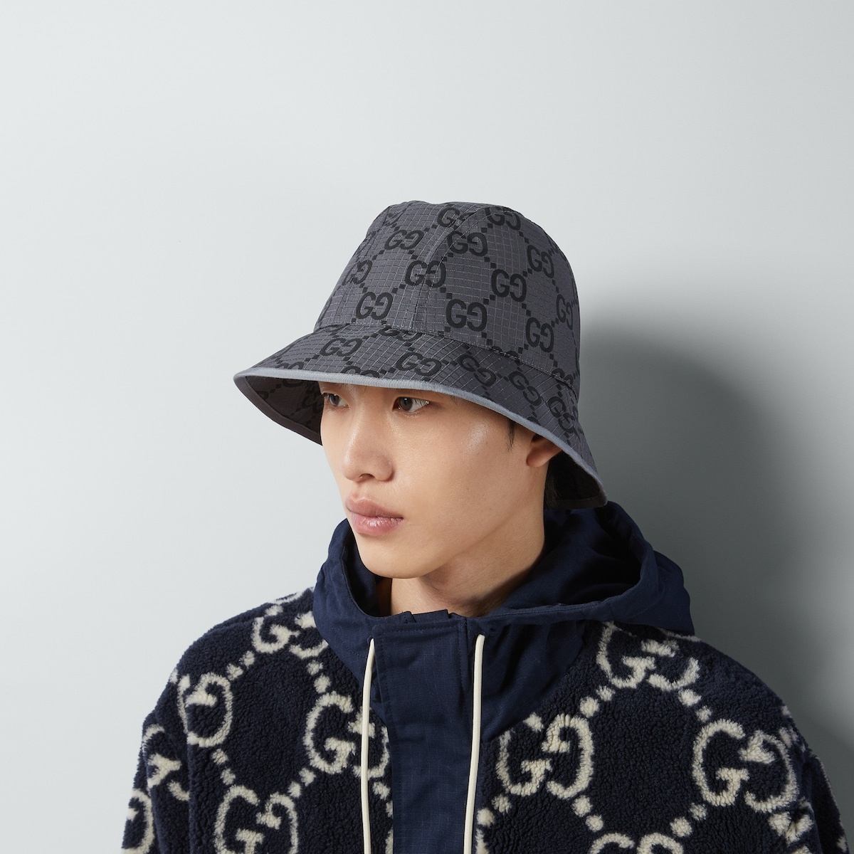 GG ripstop bucket hat - 3