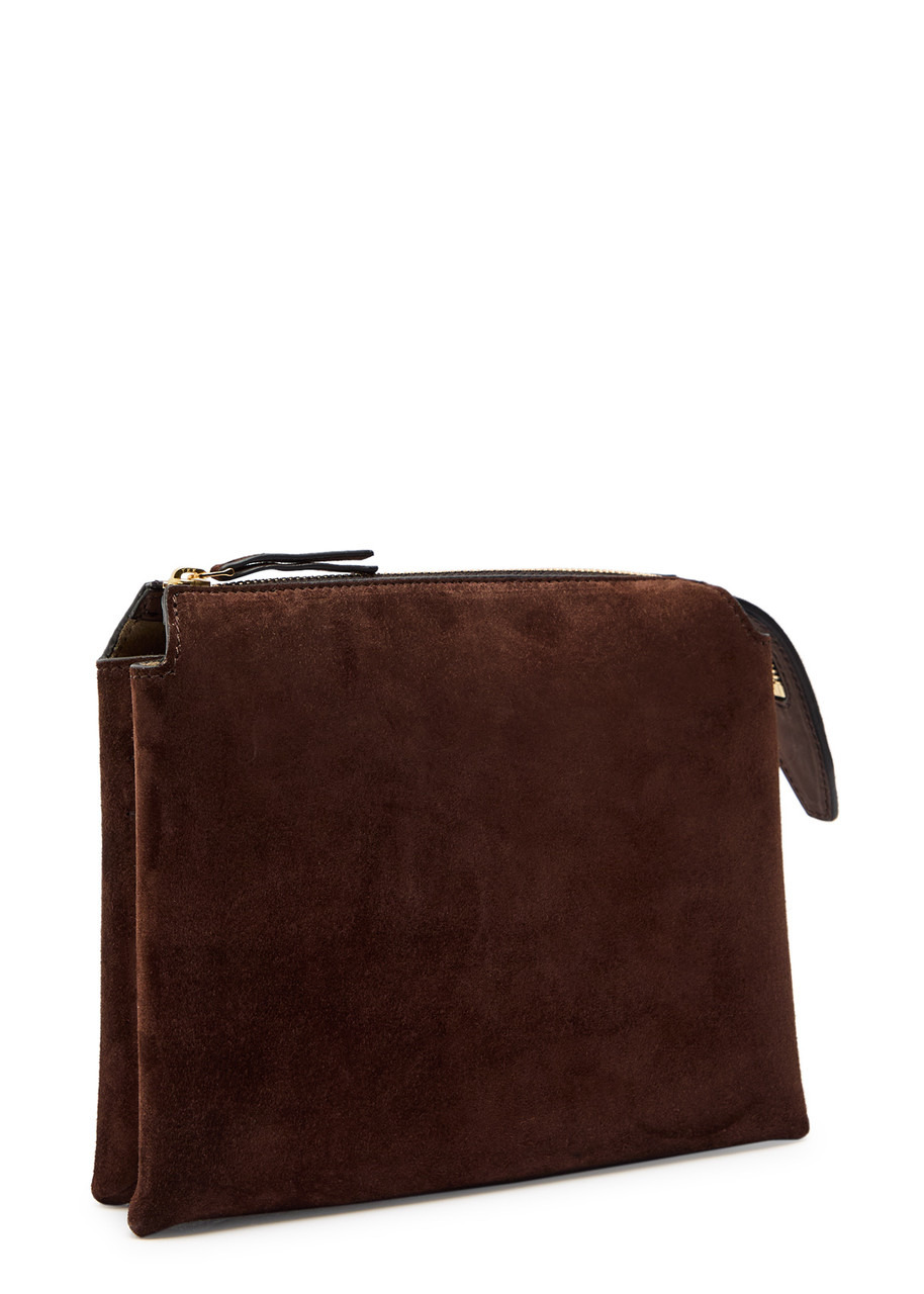 The Row Nu Mini Suede Cross-body bag - 2