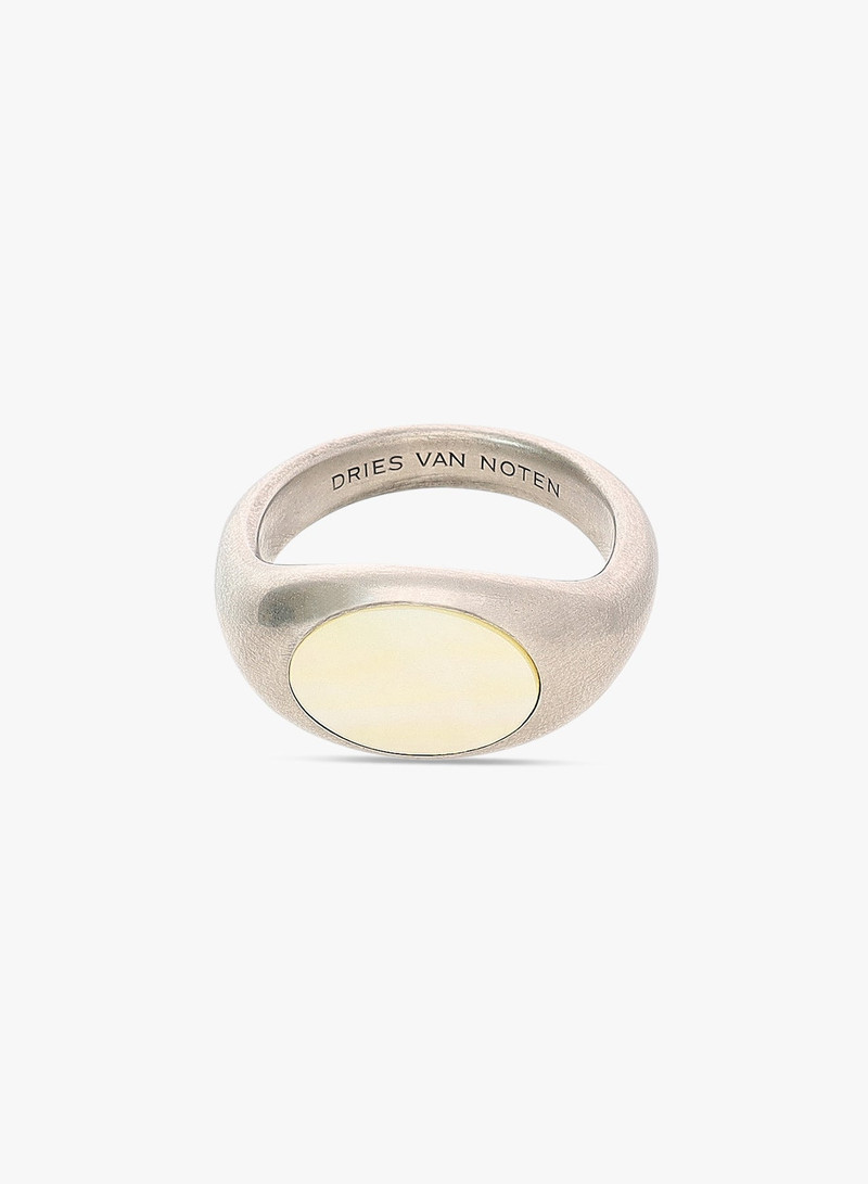 Dries Van Noten THIN STONE SIGNET RING outlook