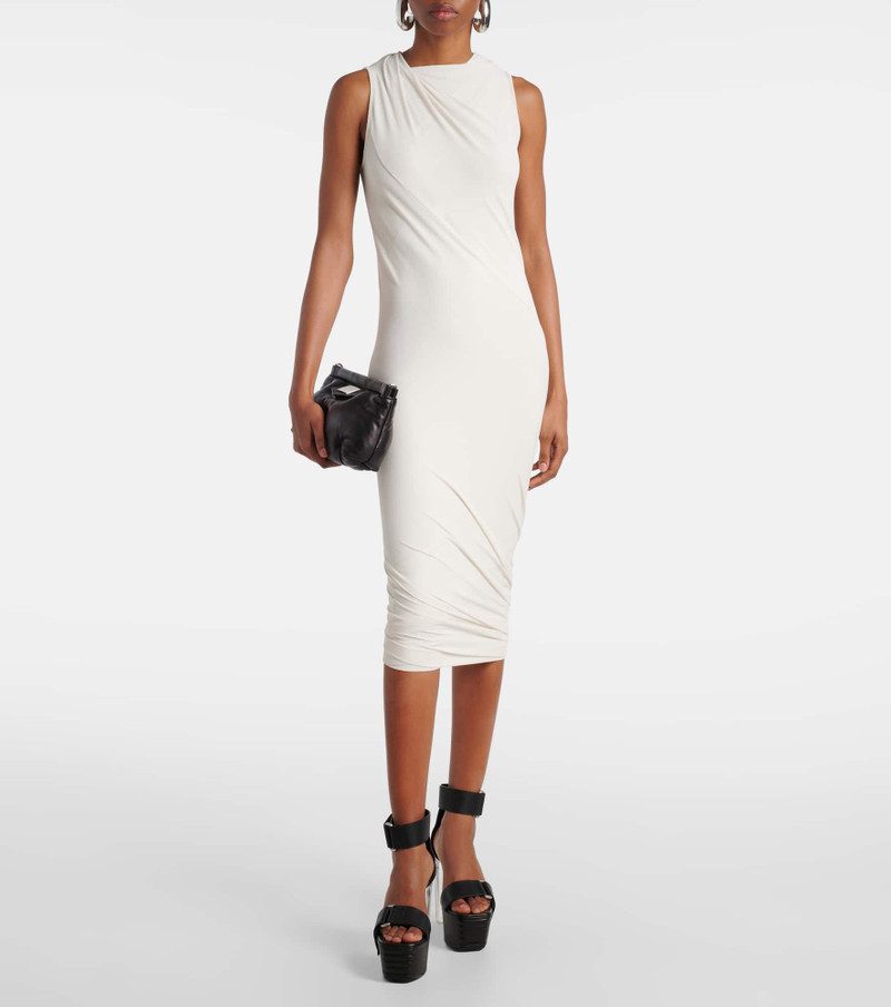 Rick Owens Lilies Lilies Luna gathered minidress outlook