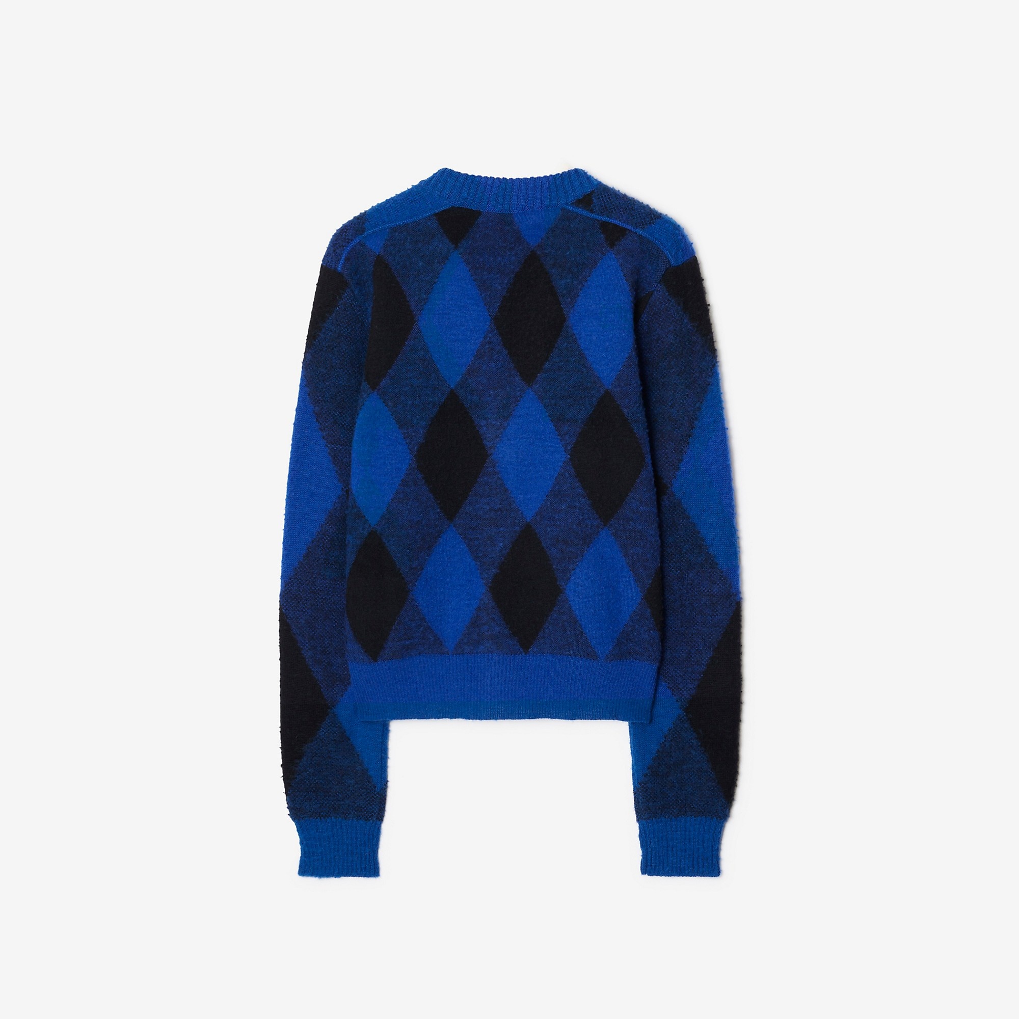 Argyle Wool Cardigan - 5