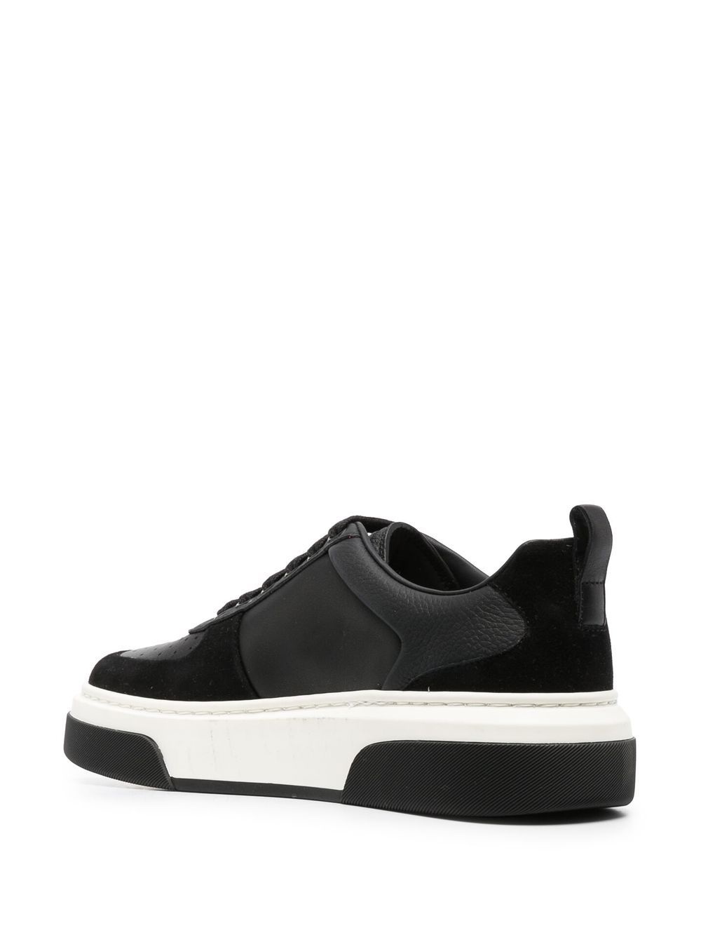 Gancini two-tone sneakers - 3