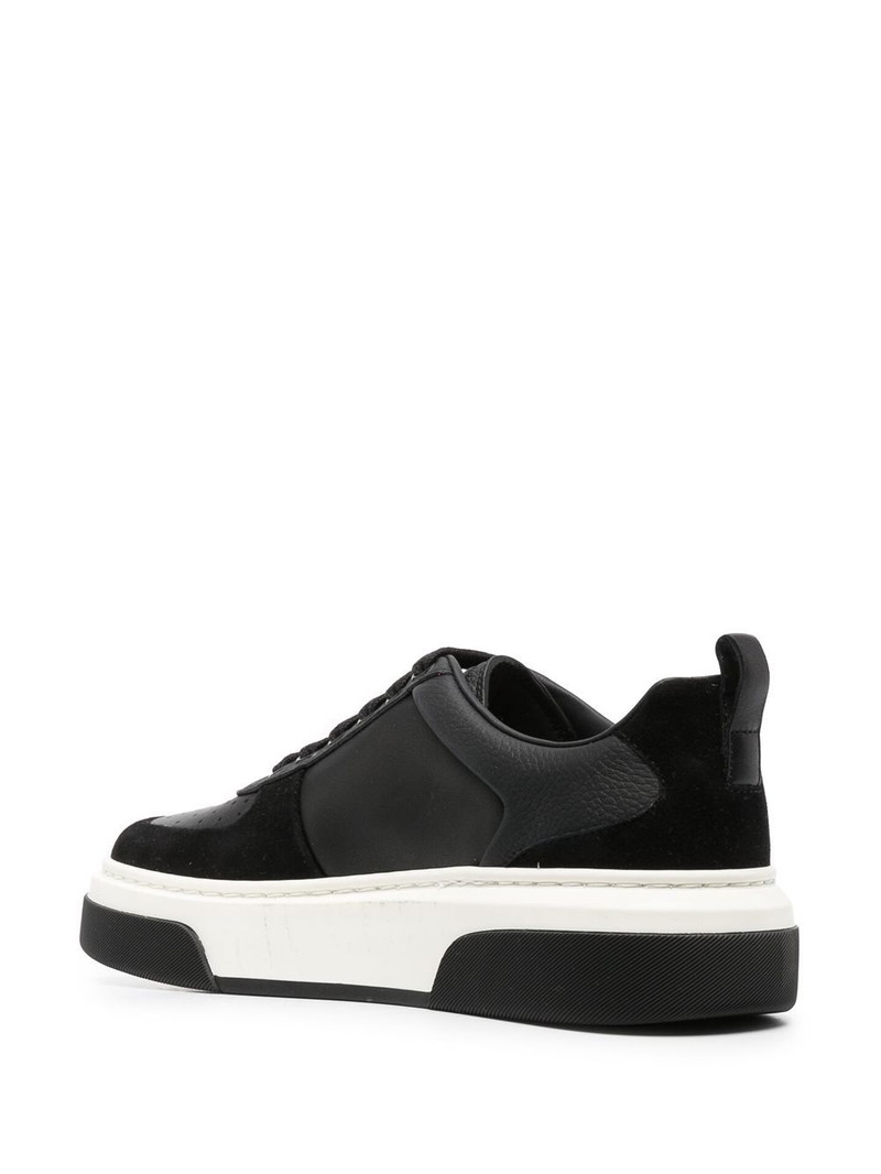 Gancini two-tone sneakers 3