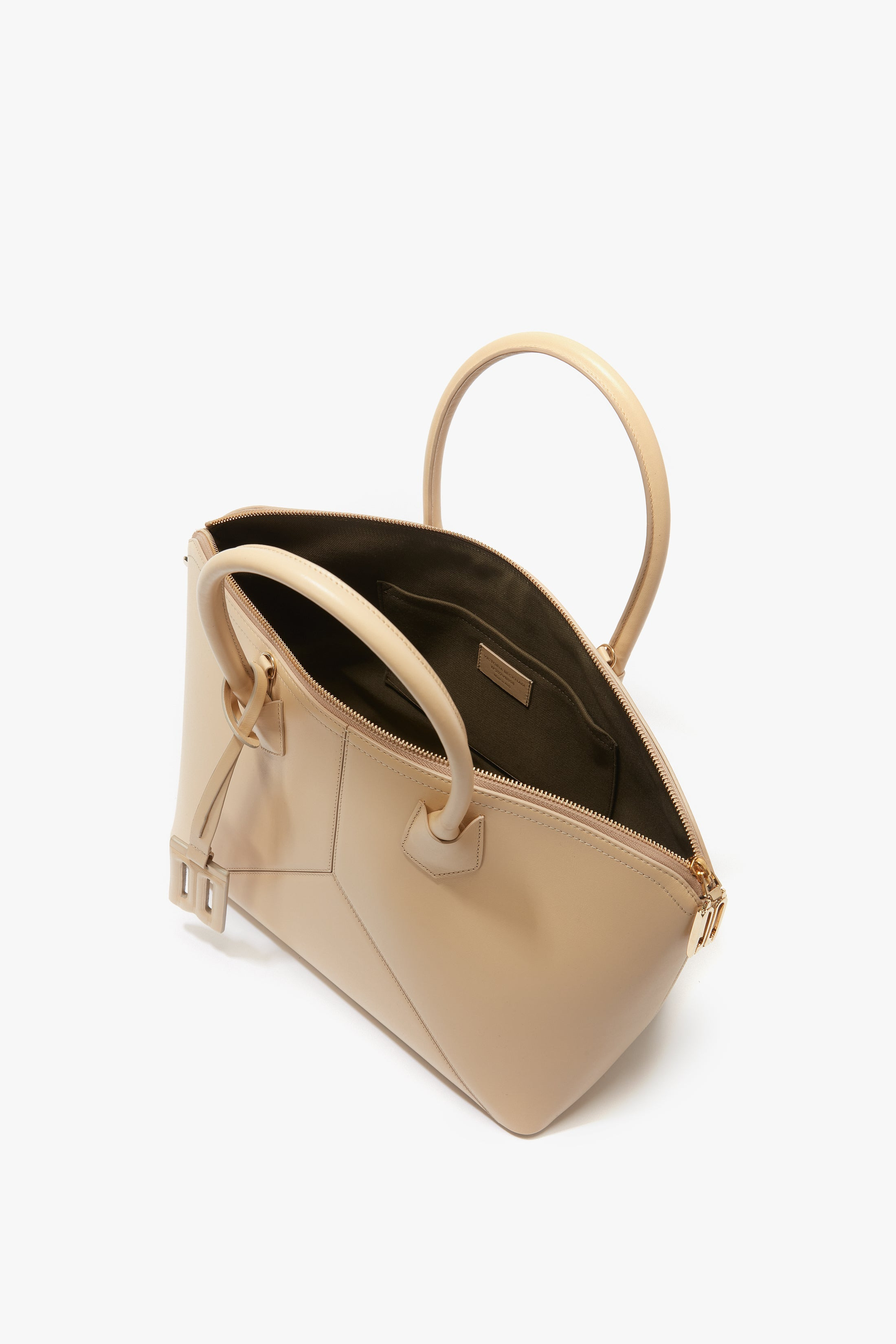 Victoria Bag In Sesame Leather - 6