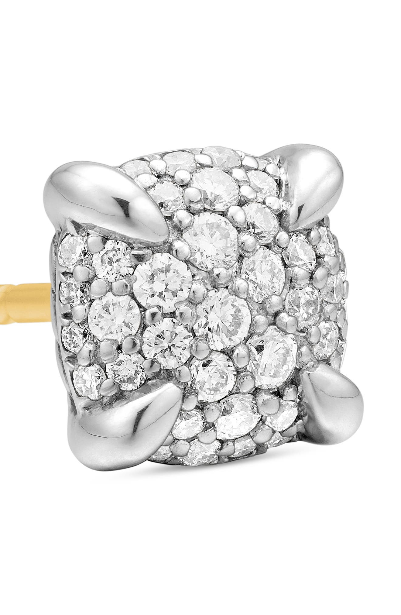 David Yurman Petite Chatelaine® Pavé Diamond Stud Earrings at Nordstrom - 4