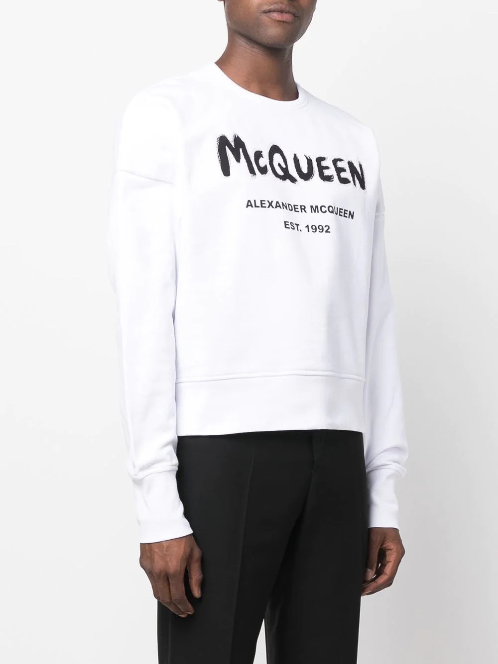 logo-print oversized sweatshirt - 3