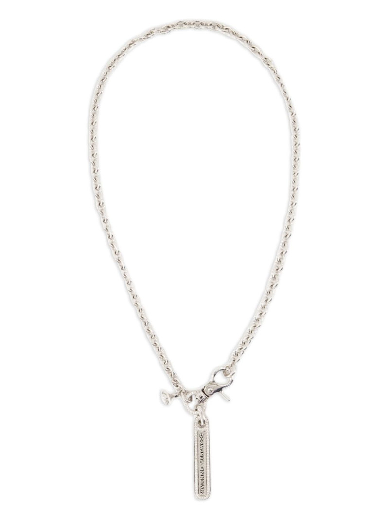logo-pendant necklace 1