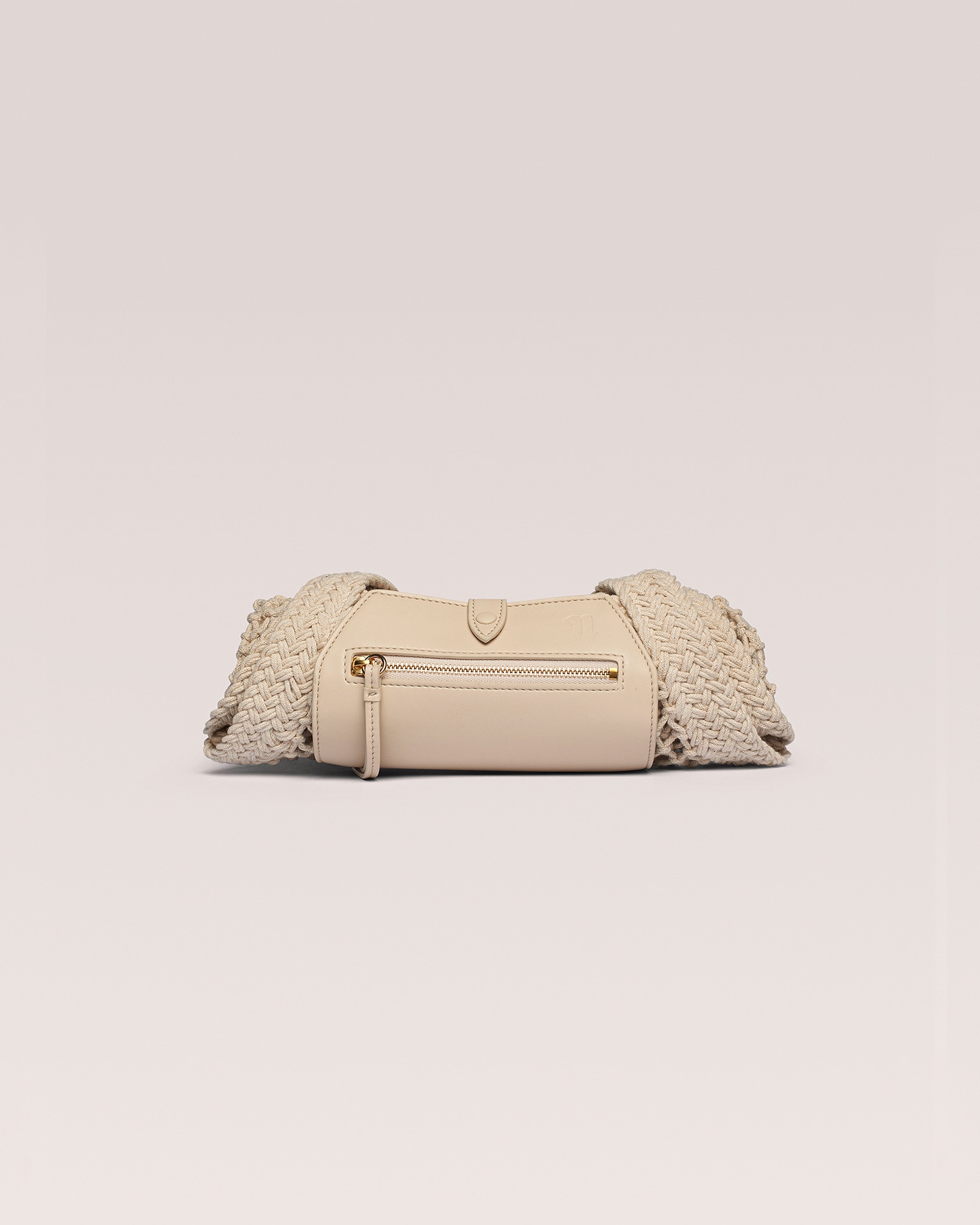 RUBA - Cotton mesh shopping tote - Creme - 3
