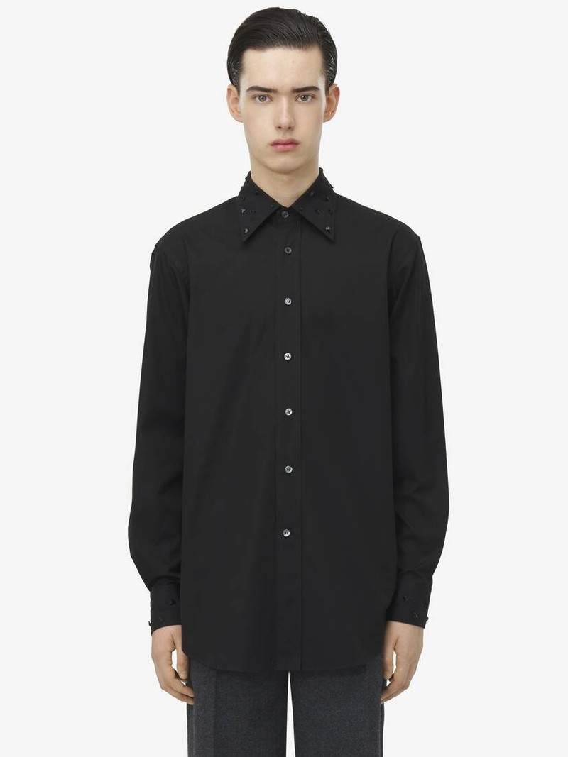 Alexander McQueen Cosmic Stone Embroidery Shirt outlook