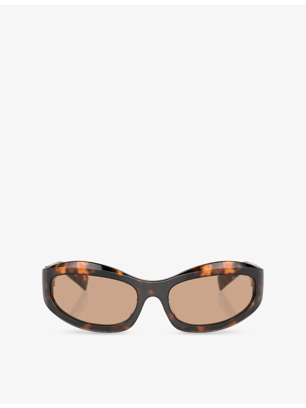 MU 14ZS Irregular-Frame Acetate Sunglasses - 1