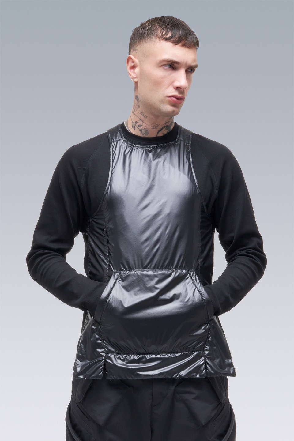 V5-PX HD Nylon Polartec® Alpha® Reversible Vest Black - 14