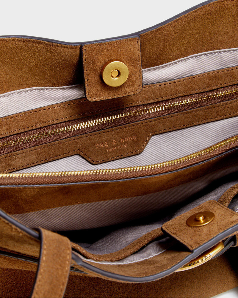 Lexington Large Suede Tote 6