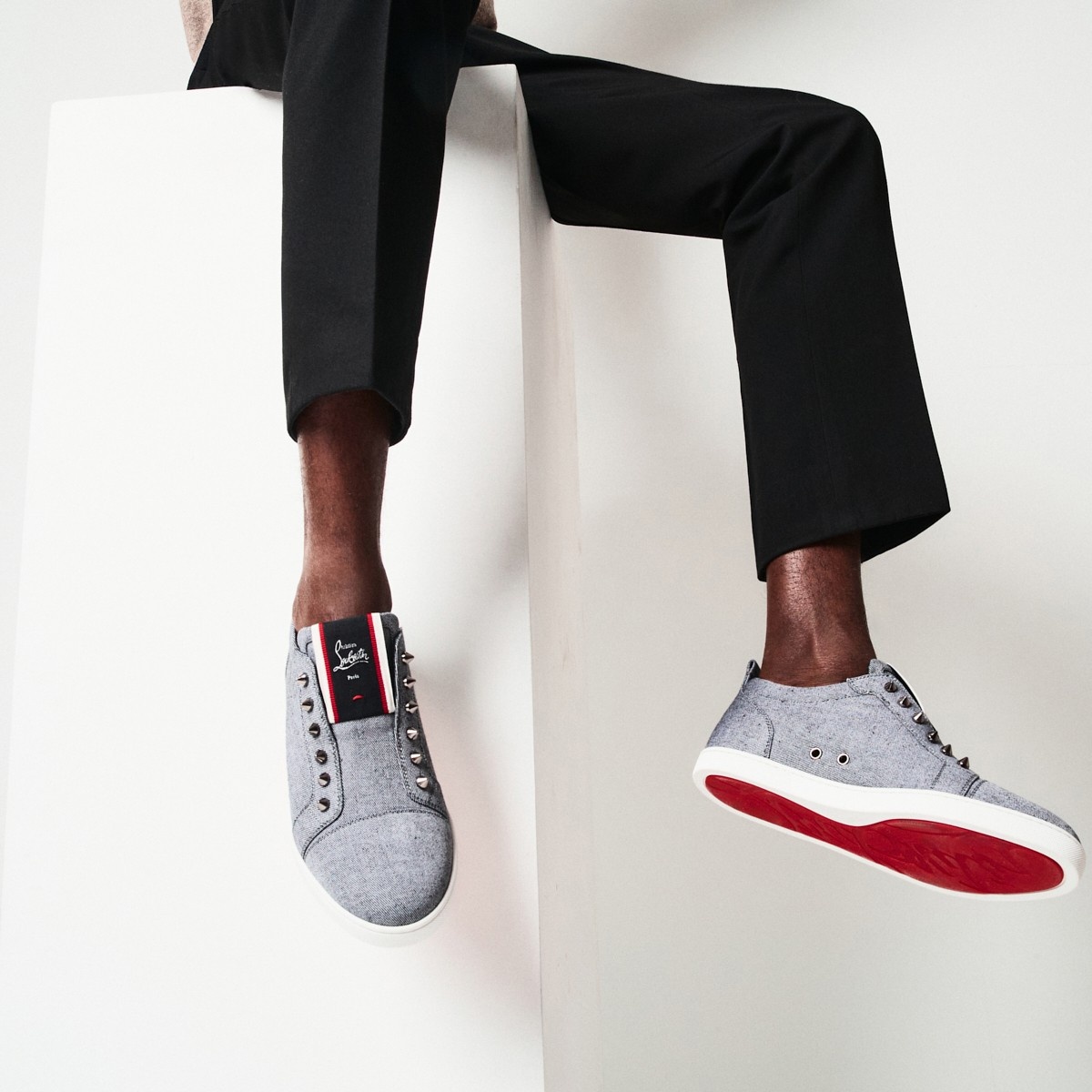 Christian Louboutin f.a.v. Fav fique sneaker vontade flat  display picture 3