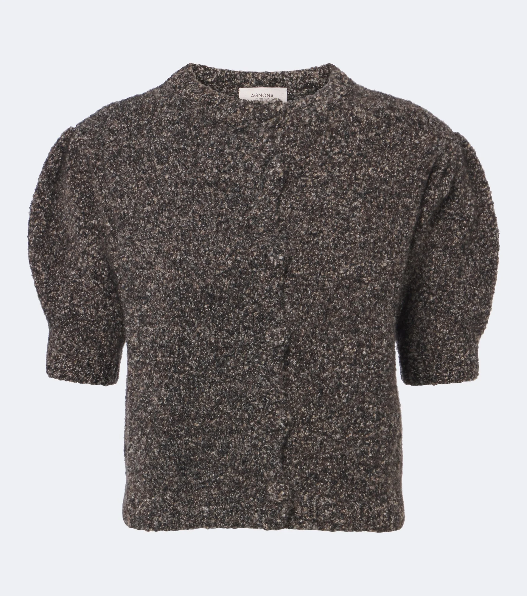 Cashmere, silk, and wool cardigan - 1