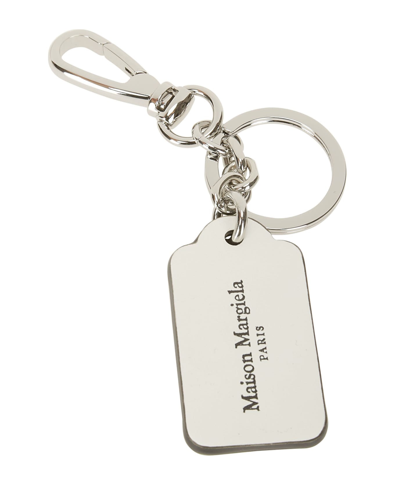 Maison Margiela TAG KEY RING SMALL （Black/White） -FASCINATE