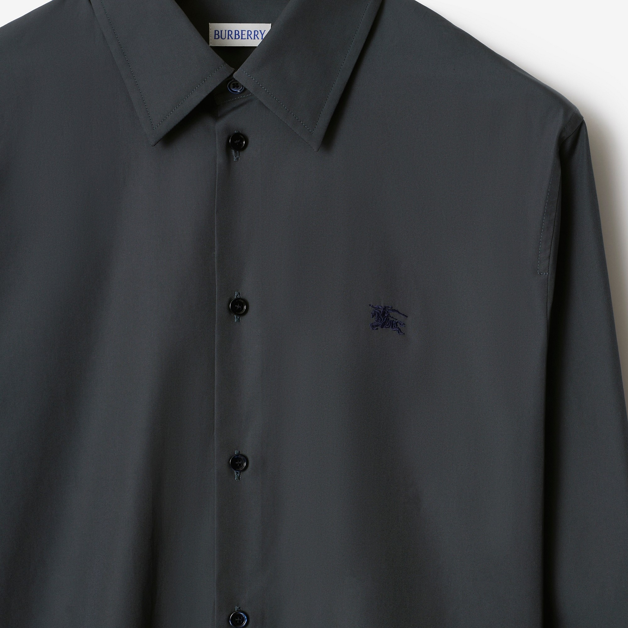 Slim Fit Cotton Shirt - 5