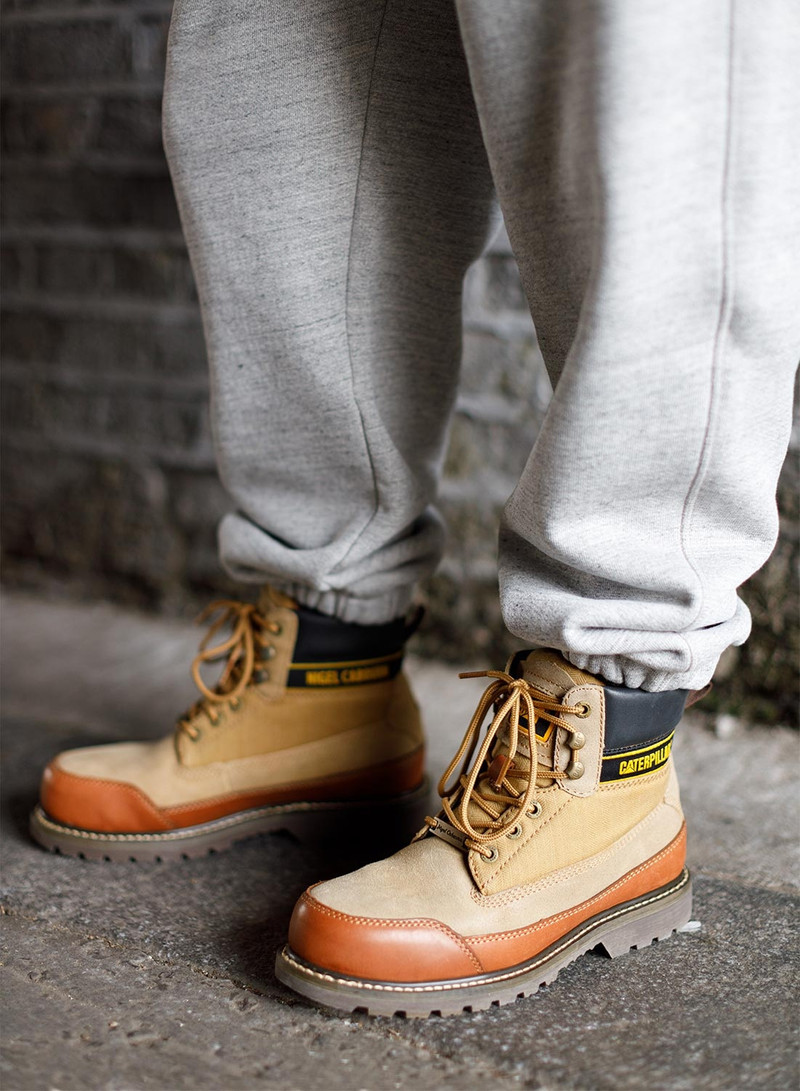 Nigel Cabourn Cat Footwear x Nigel Cabourn Utah Leather Brown outlook