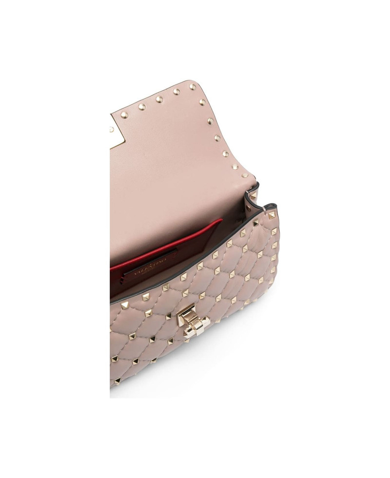 Valentino Rockstud Spike Small Leather Shoulder Bag outlook