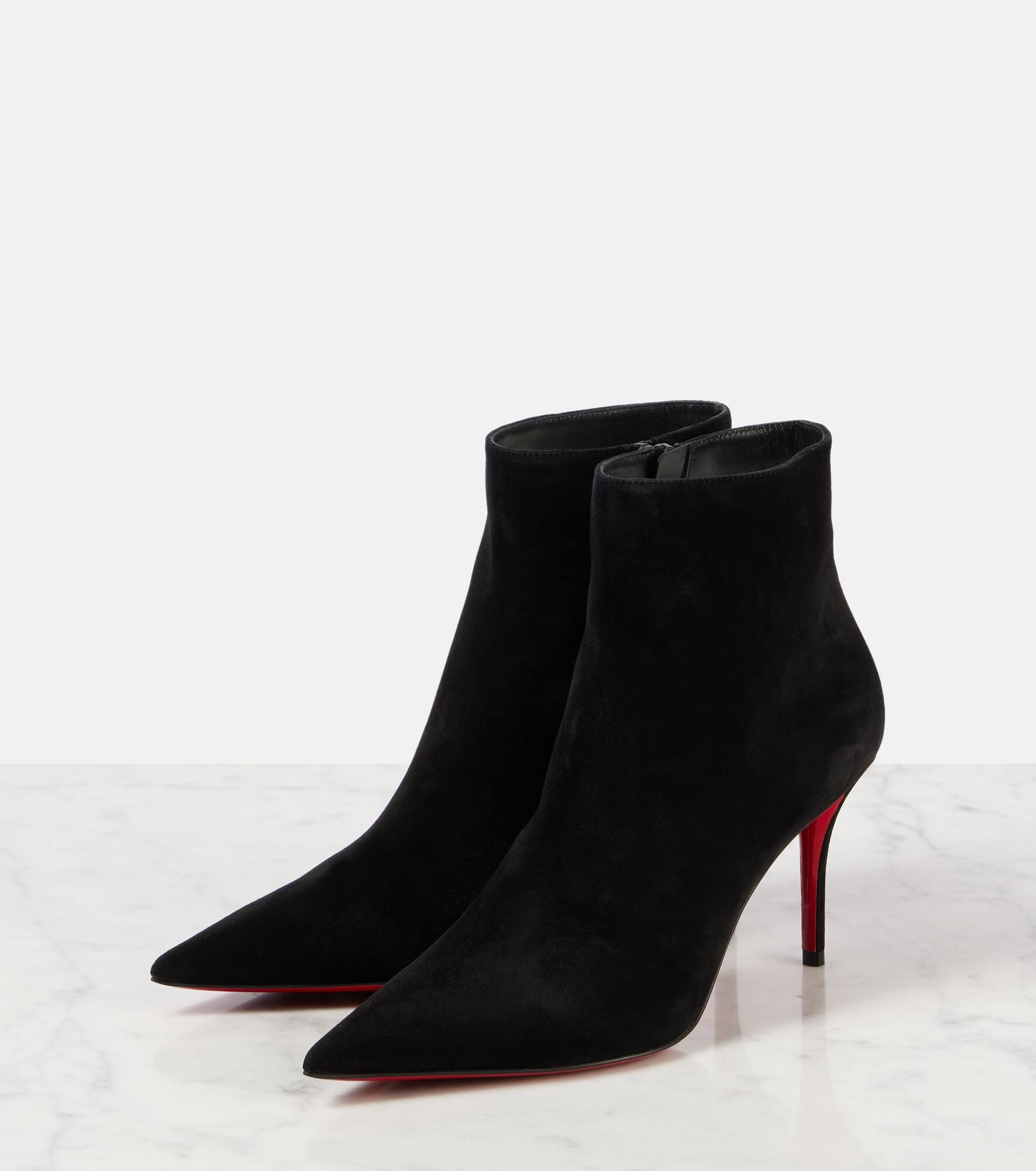 So Apostropha 80 suede ankle boots - 4