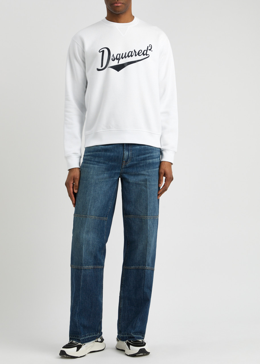 DSQUARED2 Cool Fit Logo Cotton Sweatshirt - 4