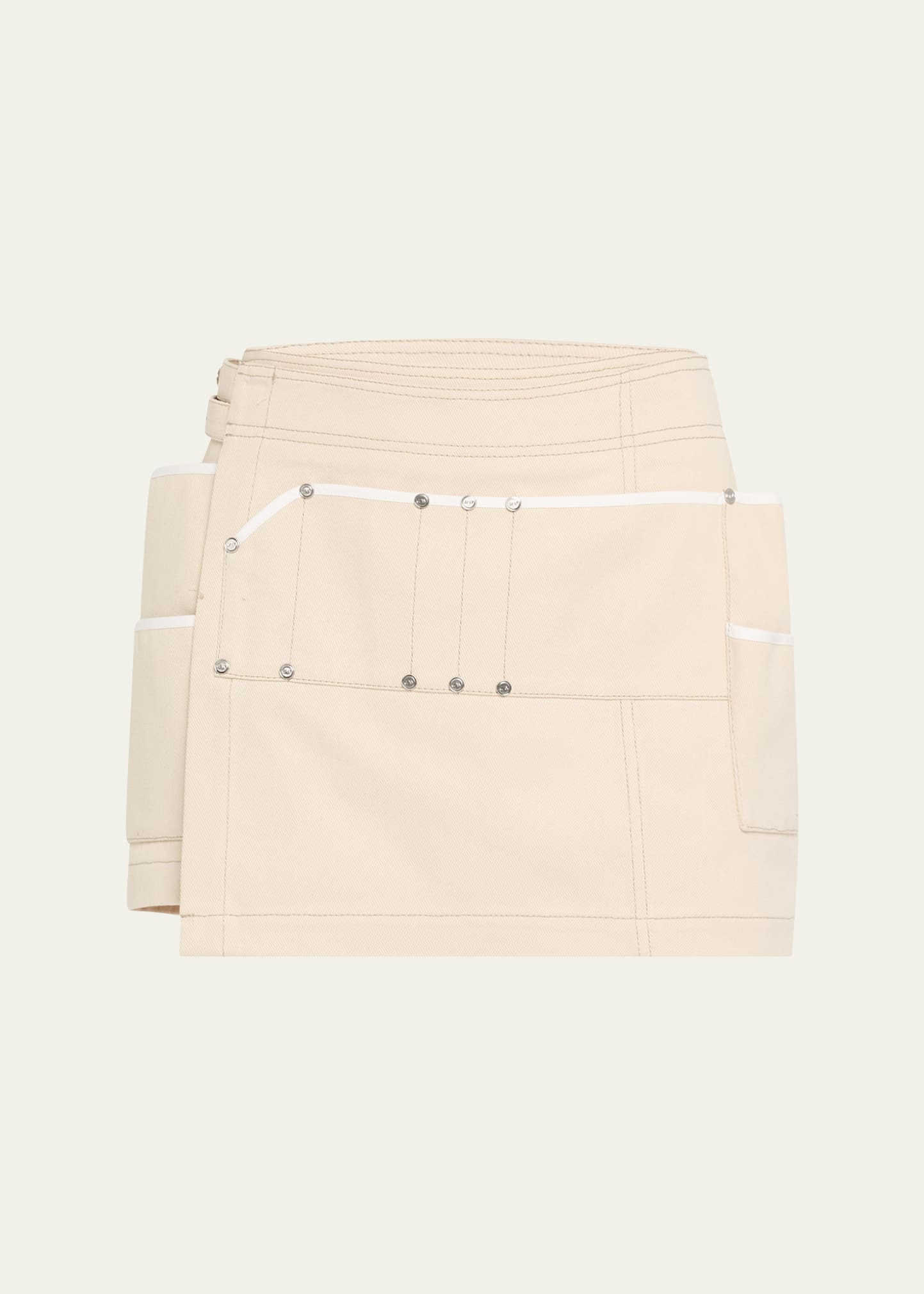Wrap Toolbelt Mini Skirt - 1