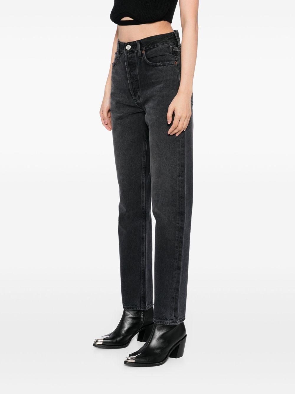 90's pinch waist jeans - 3