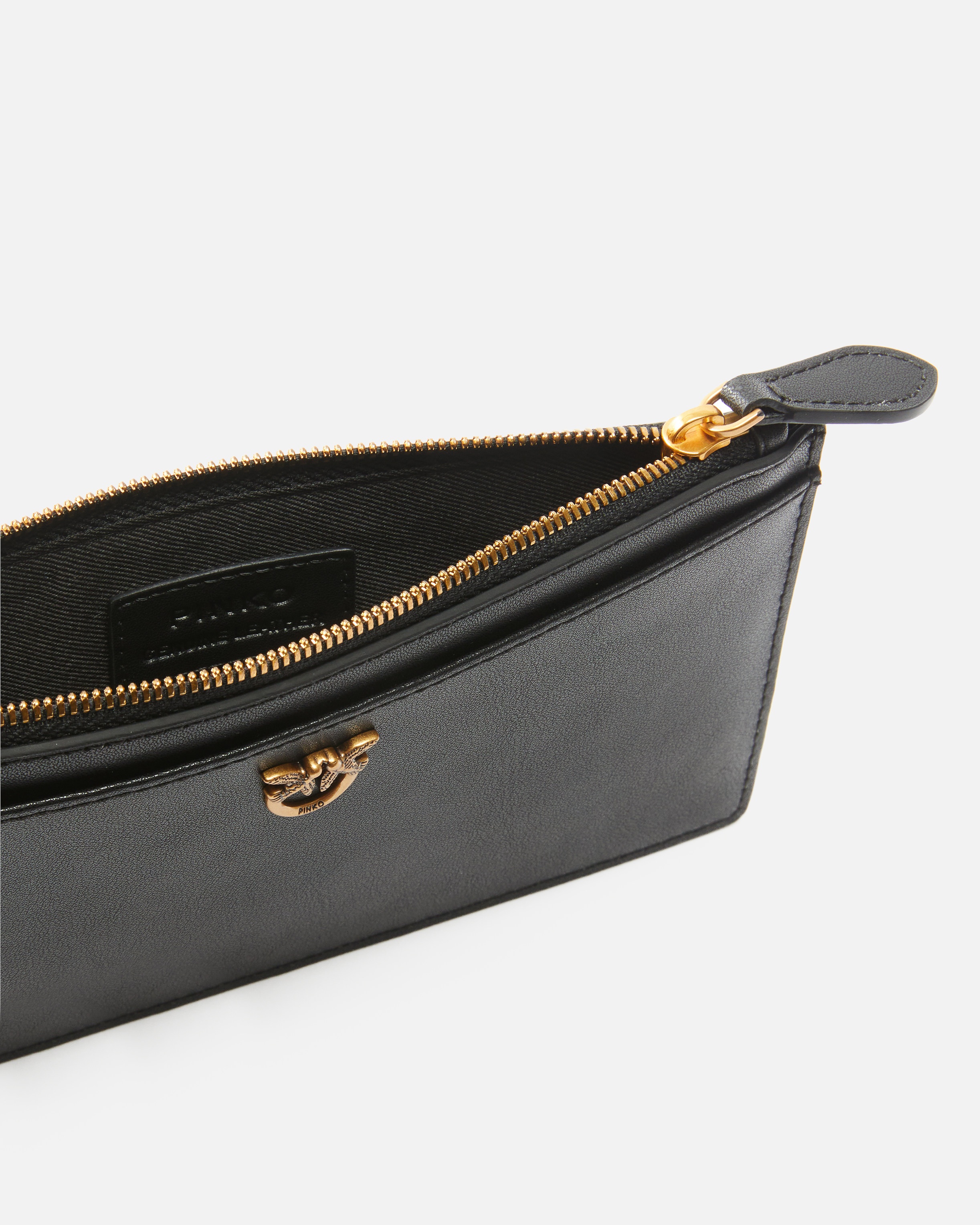 RECTANGULAR LEATHER CARD HOLDER WITH WRISTLET - 4