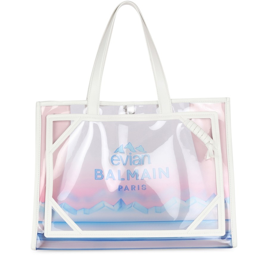 BALMAIN x EVIAN B-Army 42 shopper - 1