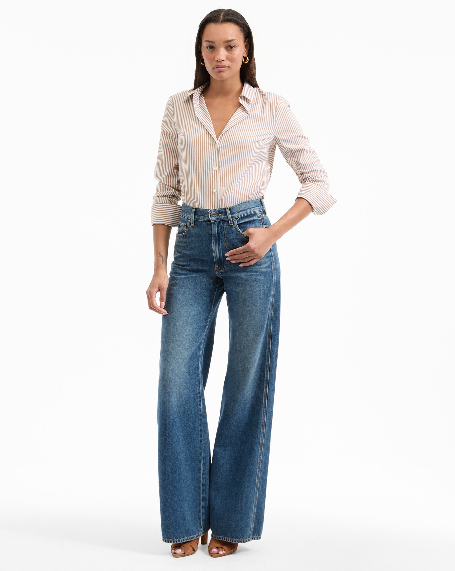 AMELIA BUTTON-DOWN SHIRT - 3