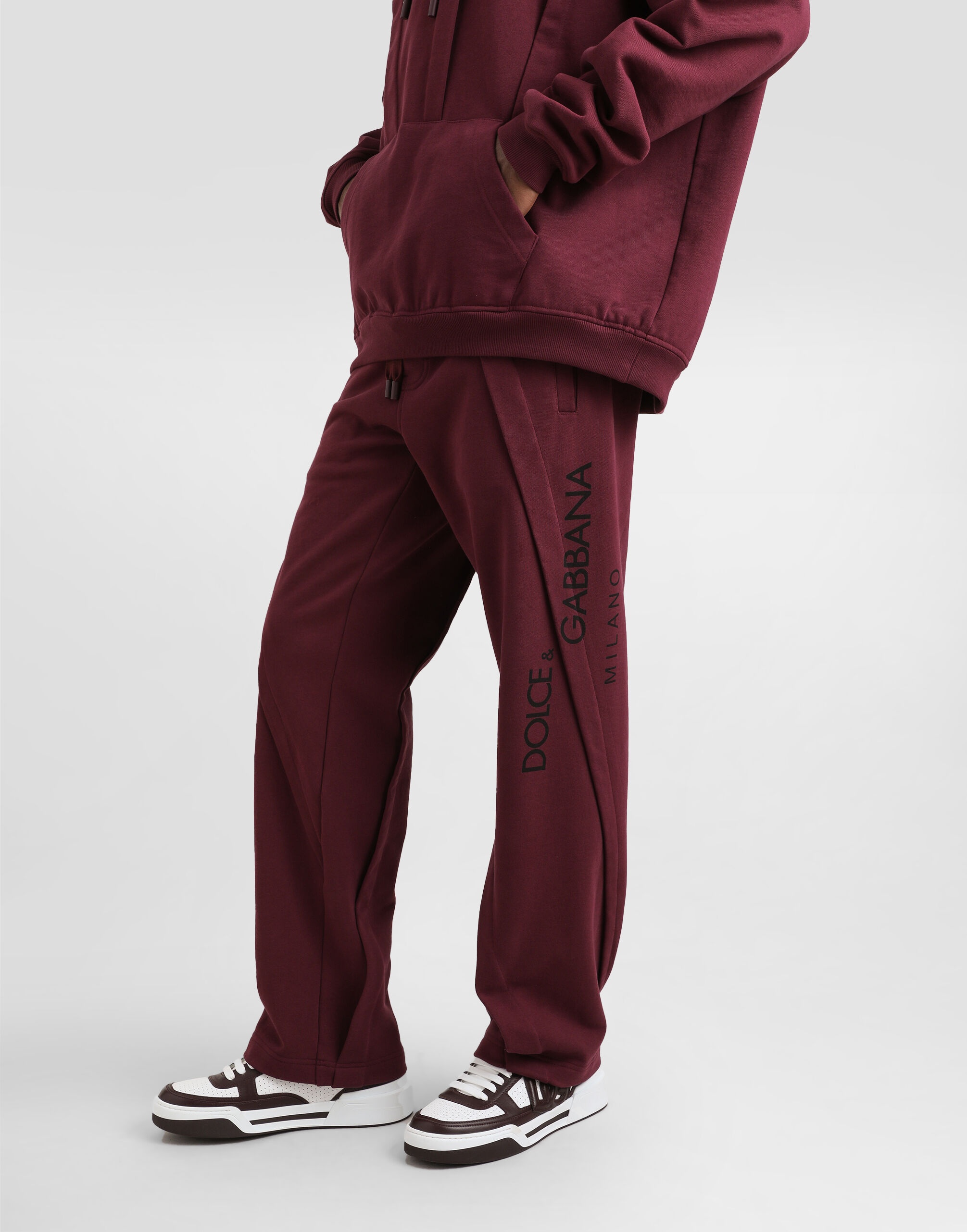 Stretch jersey jogging pants - 4