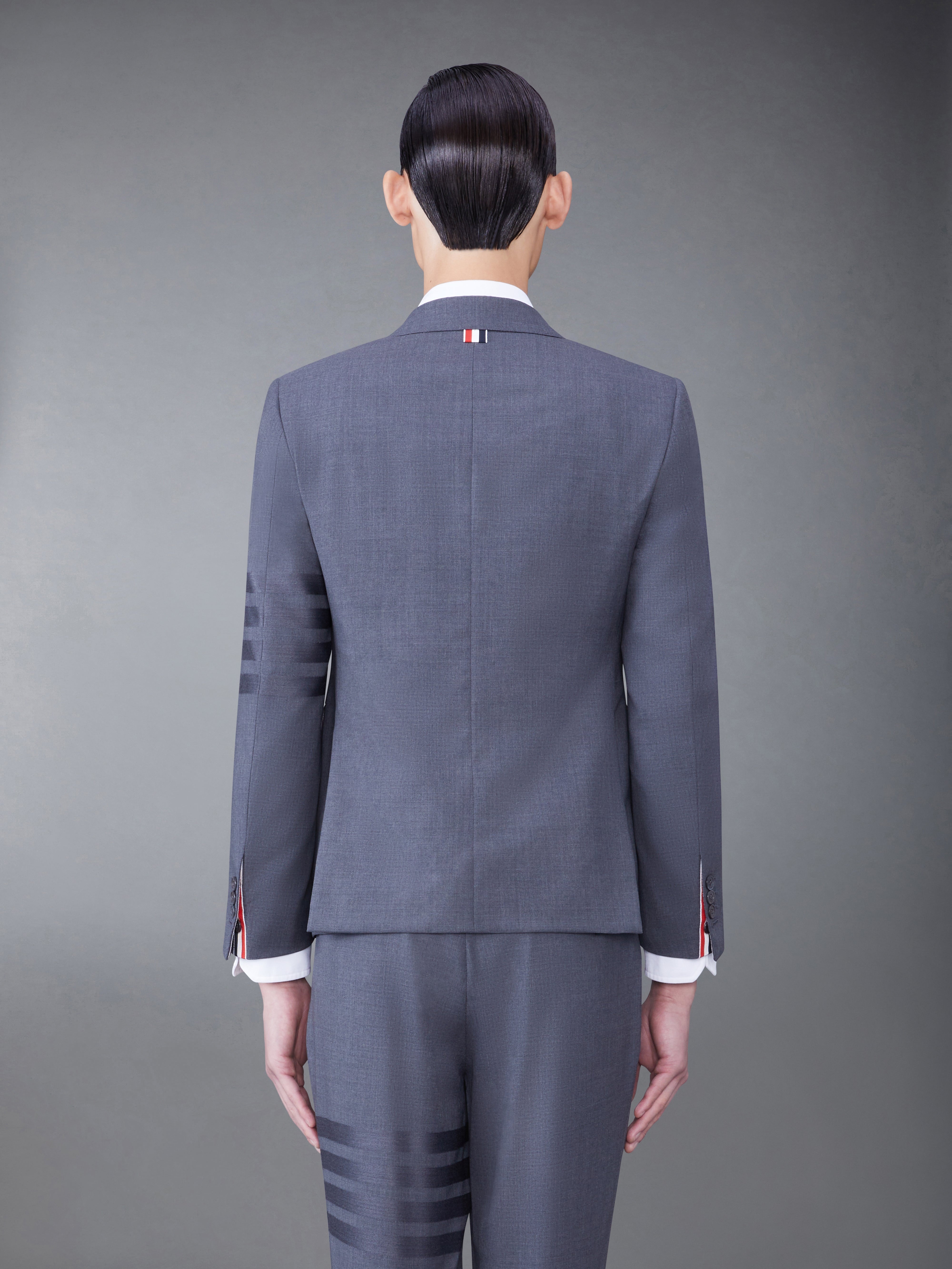 PLAIN WEAVE SUITING 4-BAR CLASSIC SPORT COAT - 2