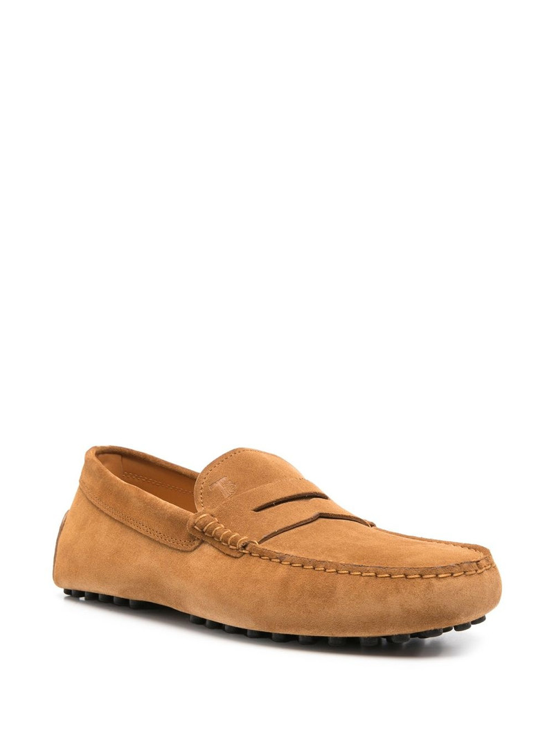 Tod's suede loafers outlook