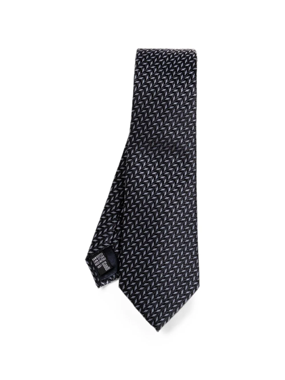 geometric-pattern tie - 1