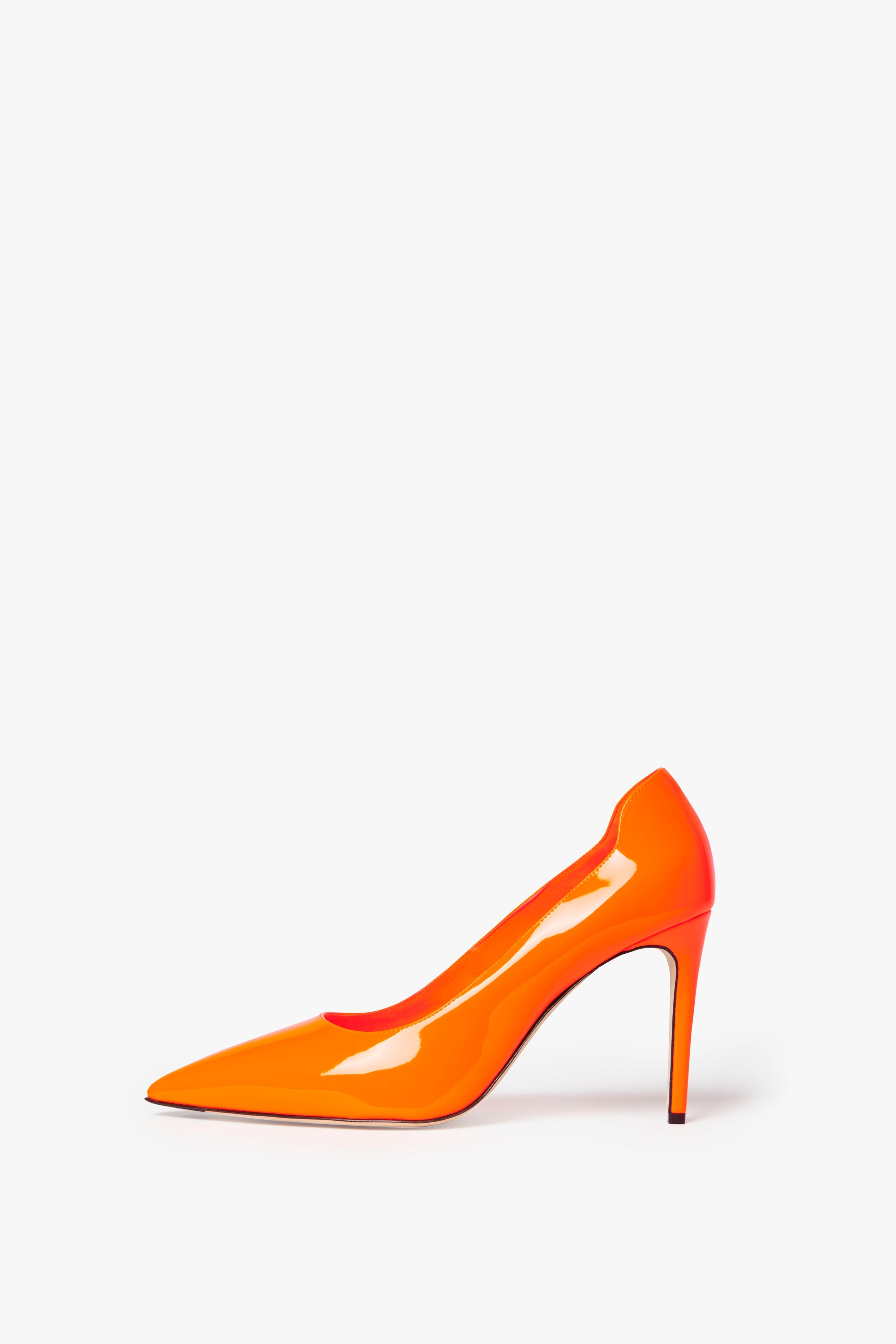 VB 90mm Pump in Fluorescent Orange - 1