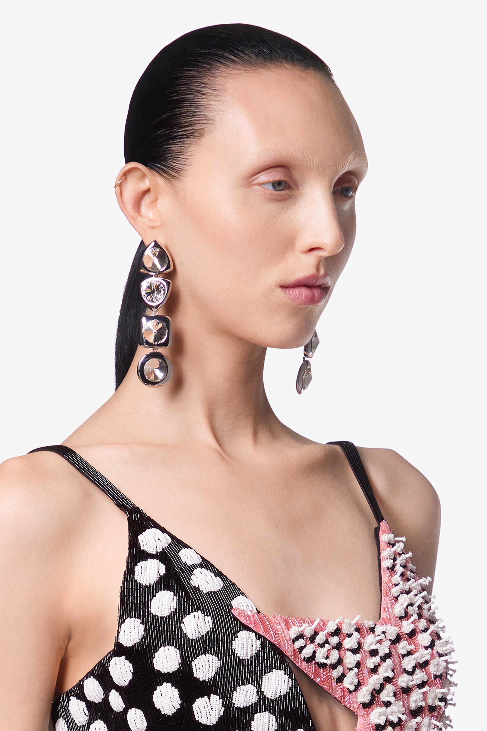 CRYSTAL DROP EARRINGS - 3