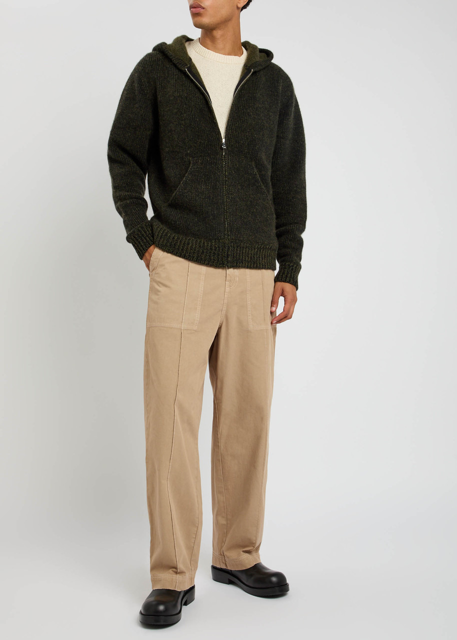 The Elder Statesman Surprise & Delight Embroidered Cotton-poplin Trousers - 4