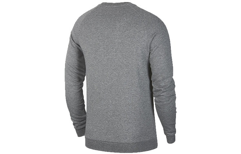 Jordan Air Jordan Athleisure Casual Sports Knit Round Neck Basketball Pullover Gray CQ7593-091 outlook