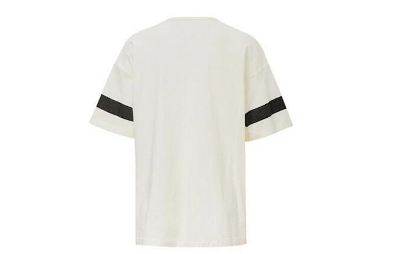 Converse (WMNS) Converse Renew Alphabet Printing Short Sleeve White 10018928-A02 outlook