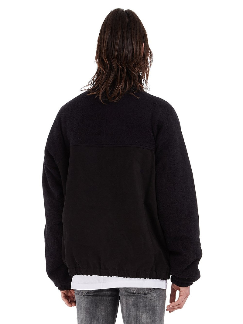 Black Pullover Windbreaker Jacket 3