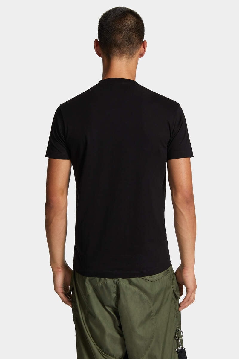 WASH LOOSE FIT SLOGAN T-SHIRT - 4