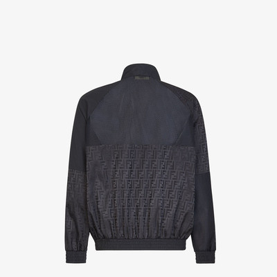 FENDI Black nylon sweatshirt outlook