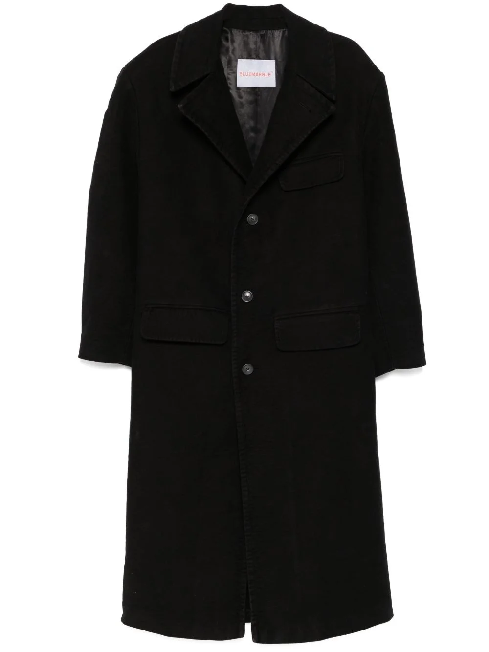 single-breasted coat - 1