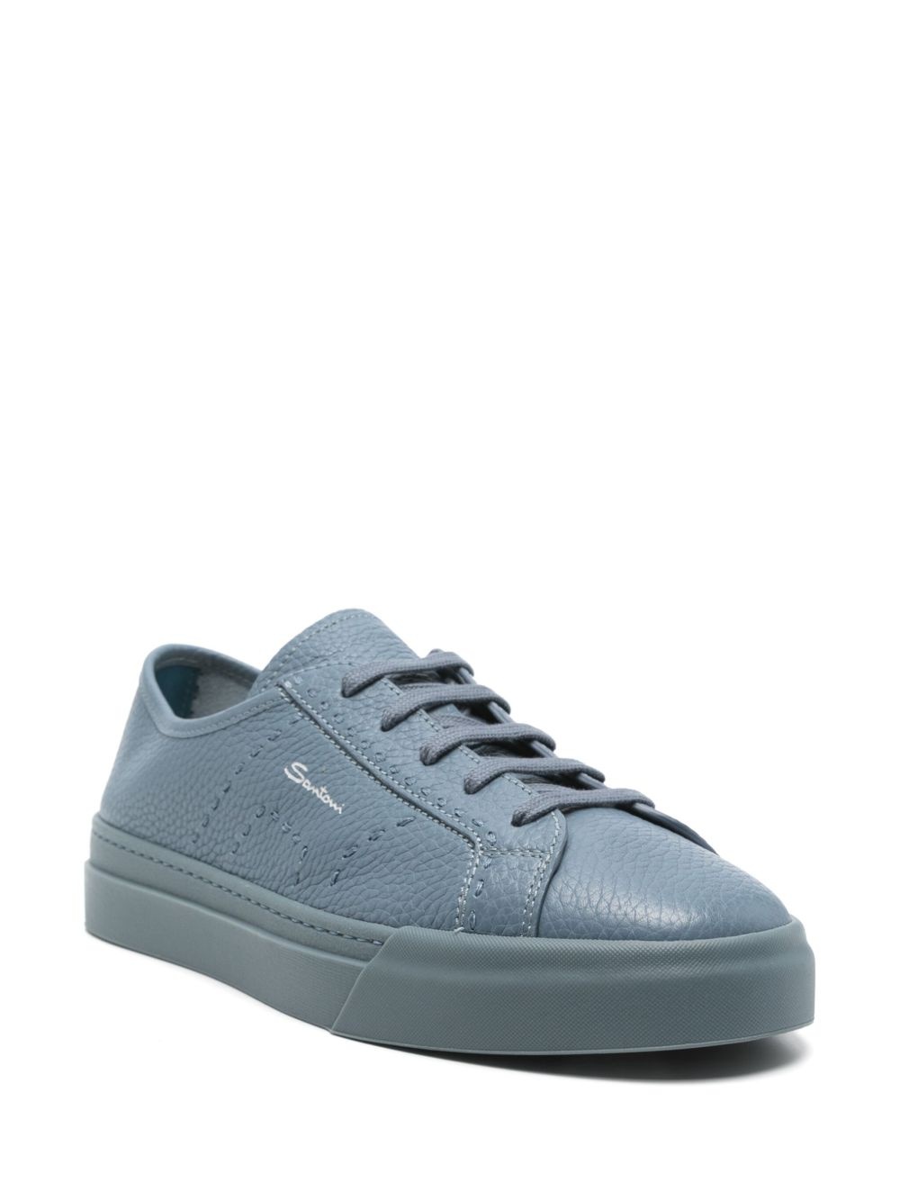 leather sneakers - 2