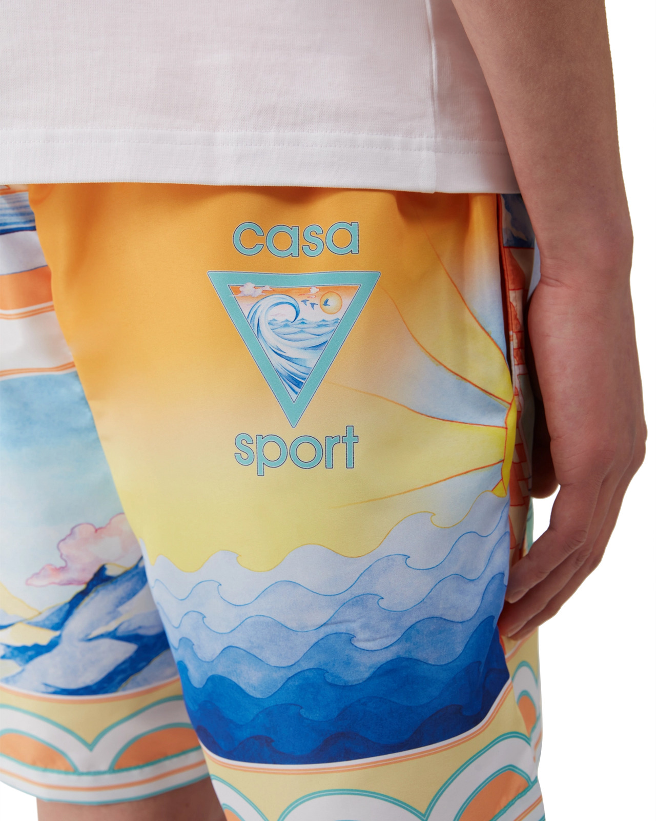 Surreal Pool Swim Shorts | Casablanca Paris - 5