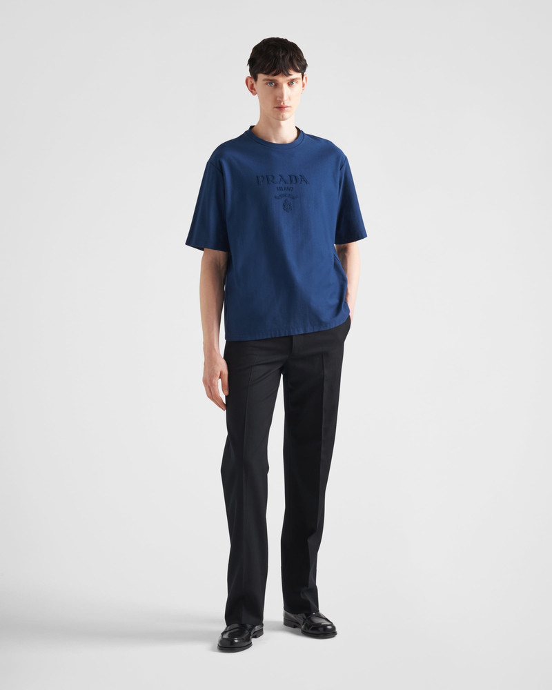 Prada Technical cotton T-shirt outlook