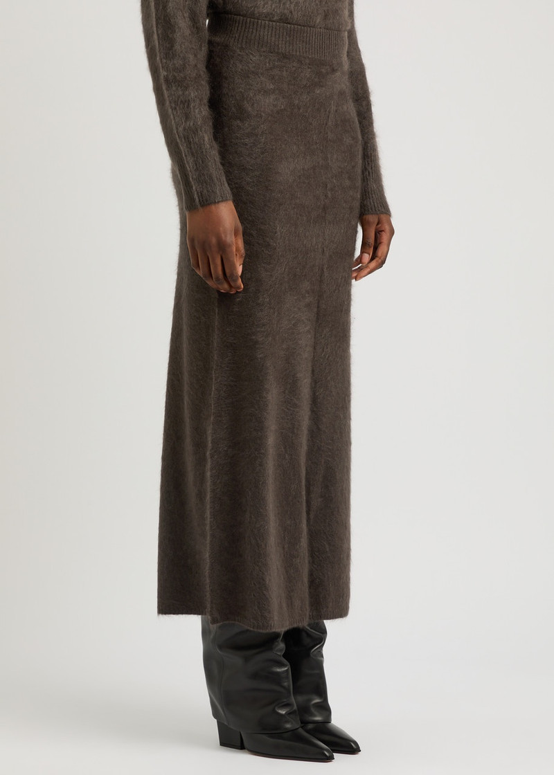 ALMADA LABEL Almada Label Umi Cashmere Maxi Skirt outlook